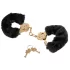 Pipedream Fetish Fantasy Gold - handbojor - plysch - svart