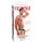 Fetish Strap-On 8 - ihålig vibrator med rem (natur)