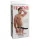 Fetish Strap-On 8 - strap-on dildo med vibration - ihålig svart