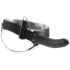 Fetish Strap-On 8 - ihålig påsättningsbar vibrator (svart)
