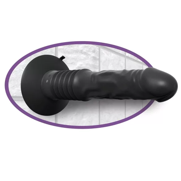 Analfantasy - analvibrator med uppladdningsbar batteri - svart
