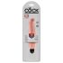 King Cock 7 Stiffy - vattentät, naturtrogen dildo (18 cm) - naturlig
