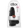 King Cock - dildo med sugkopp och pung - svart - 23cm