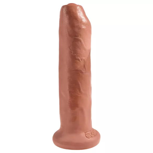 King Cock - realistisk dildo 18cm - mörk hudfärg
