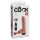 King Cock 8 - naturtrogen sprutande dildo (20 cm) - naturlig