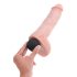 King Cock 8 - naturtrogen sprutande dildo (20 cm) - naturlig