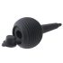 King Cock 8 - naturtrogen sprutande dildo (20 cm) - naturlig