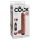 King Cock 10 - realistisk sprutande dildo (25 cm) - naturfärg