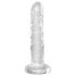 King Cock Clear 6 - Dildo med Sugkopp (15 cm)