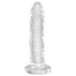 King Cock Clear 6 - Dildo med Sugkopp (15 cm)