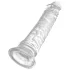 King Cock Clear 8 - stor dildo med sugkopp (20 cm)