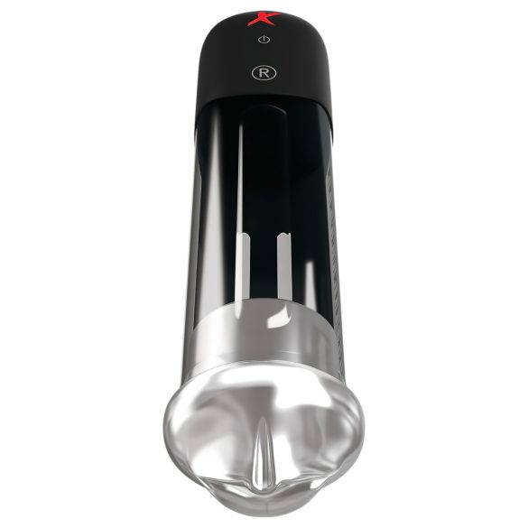 PDX Blowjob - automatisk penispump med läppar - svart