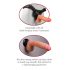 Real Feel Deluxe No.1 - Naturtrogen vibrator med pung
