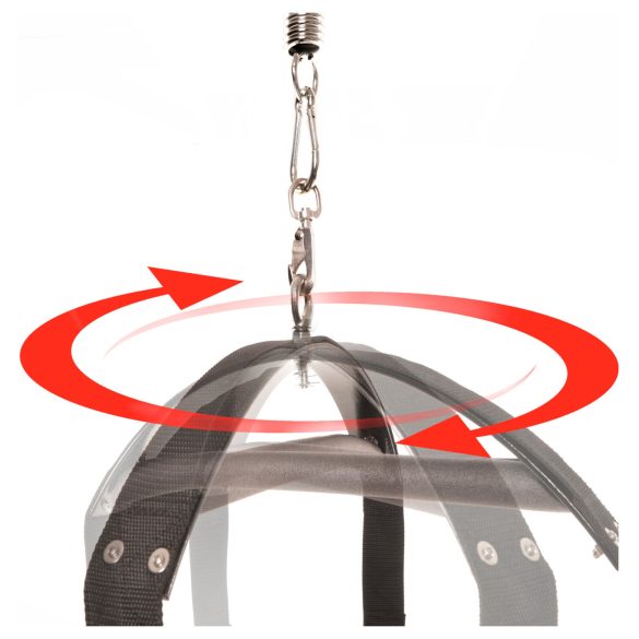 Fetish Fantasy - sexgunga med 360 graders rotation - svart