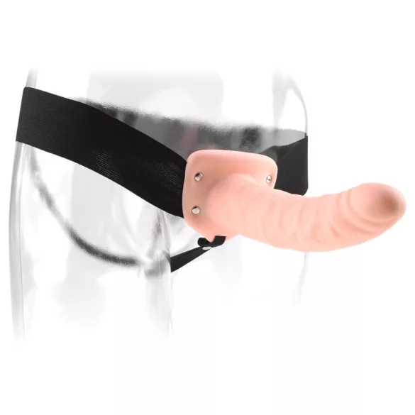 Fetish Fantasy - strap-on ihålig dildo - naturfärg
