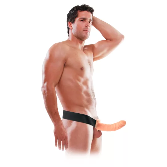 Fetish Fantasy - strap-on ihålig dildo - naturfärg