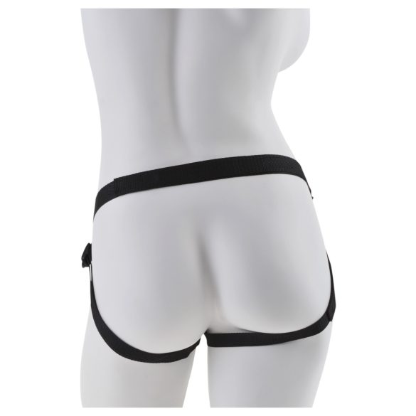 Fetish Fantasy - seleharness för strap-on - justerbar - svart