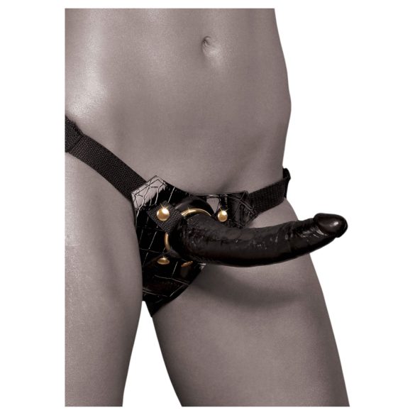 Fetish Fantasy - seleharness för strap-on - justerbar - svart