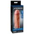 X-TENSION Perfect 1 - realistisk penisöverdrag (17,7 cm) - naturlig