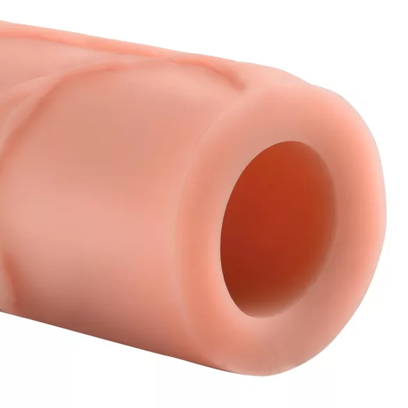 Pipedream - X-TENSION Mega 1 - realistisk penishylsa (17,7 cm, naturfärg)