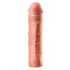 X-TENSION Mega 3 - naturtrogen penisöverdrag (22,8 cm) - naturfärg
