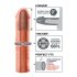 X-TENSION Mega 3 - naturtrogen penisöverdrag (22,8 cm) - naturfärg