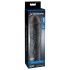 X-TENSION Mega 3 - realistiskt penisöverdrag (22,8cm) - svart