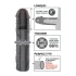 Pipedream - X-TENSION Mega 3 - realistisk penishylsa (22,8 cm, svart)
