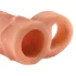 Pipedream X-TENSION Perfect 1 - penisförlängare med testikelring (17,7 cm, naturfärgad)