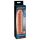 X-TENSION Perfect 2 - penissleeve med ring (19 cm) - naturlig 