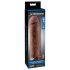 X-TENSION Perfect 2 - penisringöverdrag (19 cm) - mörk naturlig