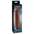 Pipedream X-TENSION Perfect 2 - penishölje med testikelring - mörk natur (19 cm)