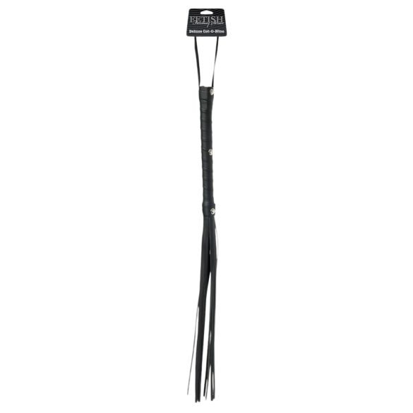 Fetish Fantasy Deluxe Nio-Svans Piska (65cm) - Svart