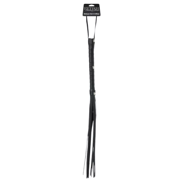 Pipedream - Fetish Fantasy Deluxe Cat-O-Nine - piska - svart (65 cm)