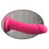 Dillio 8 - realistisk dildo med sugkopp (20cm) - rosa