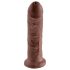 King Cock 8 Dildo (20 cm) - Brun