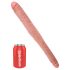 King Cock 16 Tapered – naturtrogen dubbel dildo (41 cm) - naturfärg