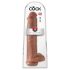 King Cock 15 - jätte dildo (38 cm) - mörk natur
