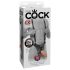 King Cock Strap-on 10 - Ihålig påspänningsdildo 25cm
