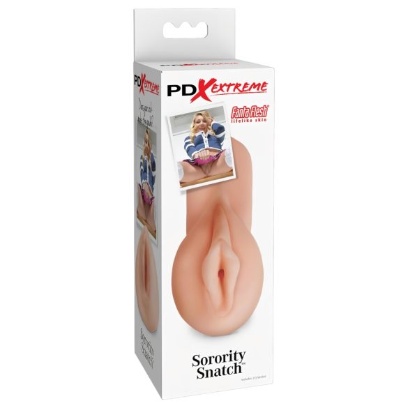 PDX Sorority Snatch - realistisk onaniprodukt för män (hudfärgad)