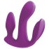 3Some total extas - laddningsbar trippelvibrator (lila)