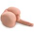 PDX Dirty Talk – Realistisk büst med dildo (naturlig)
