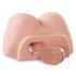 PDX Dirty Talk - realistisk rumpa torso med dildo - natur