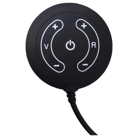 PDX Elite Milk Me Silly - naturfärgad vibratorisk torso-masturbator