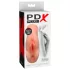PDX - dubbel onanator - 2-i-1 realistisk masturbator - naturfärg