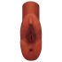 PDX Double Stroker - 2-i-1 realistisk masturbator (brun)