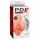 PDX Pick Your Pleasure - 2‑i‑1 realistisk masturbator (naturell)