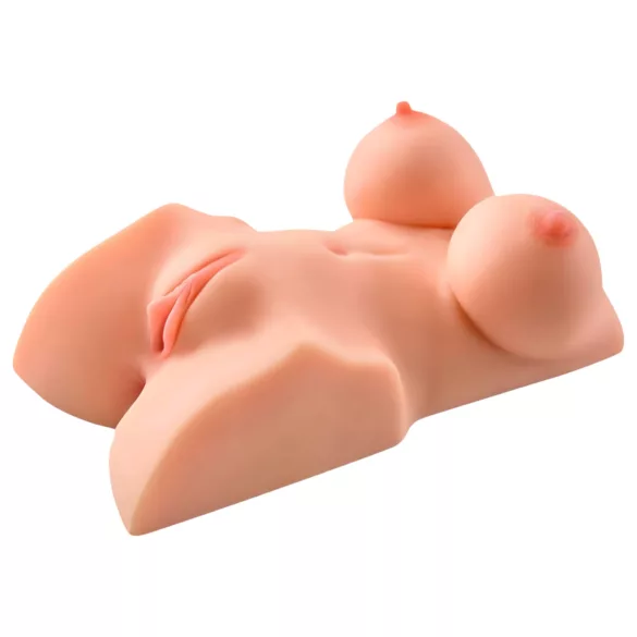 PDX Perfect DD's - masturbationstorso - två öppningar - naturfärg
