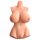 PDX Perfect 10 - Bystig Torso Masturbator (Natur)