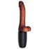 King Cock Plus 7,5 - med kulor, stötvibrator (brun)